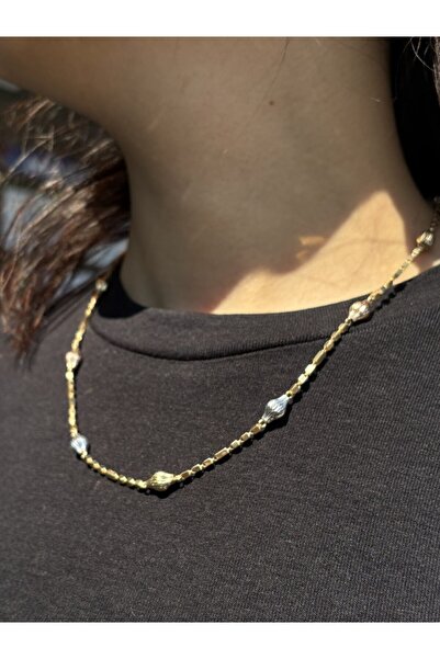 Has Kuyumcum 14 Ayar Altın İtalyan Serenit Kolye