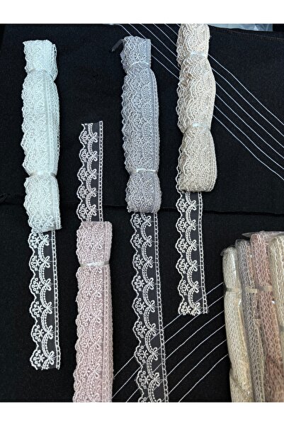 Butik Model 47 hayal tül üzeri Güpür 9 metre imza tekstil