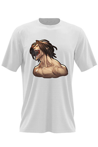 OEM Мъжка тениска Attack on Titan AOT Eren Yeager Devil Anime