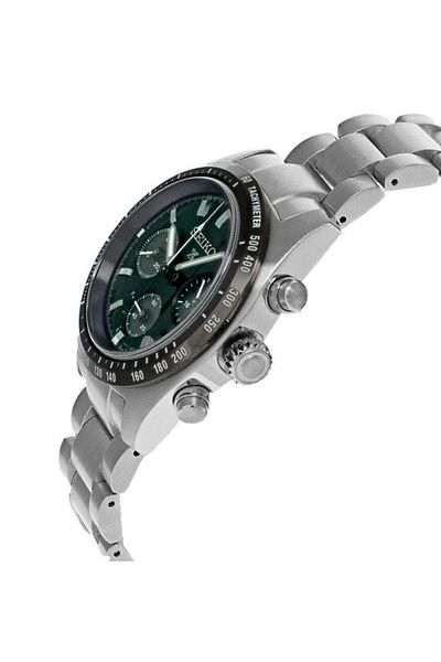 Seiko Ssc933 Time Watch Guaranteed Tachymeter Solar Movement Sapphire Anti-Scratch Glass 10 Atm Water Resistant