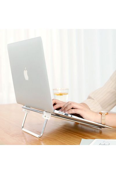 Ugreen Regulowana podstawka stojak pod laptopa srebrny