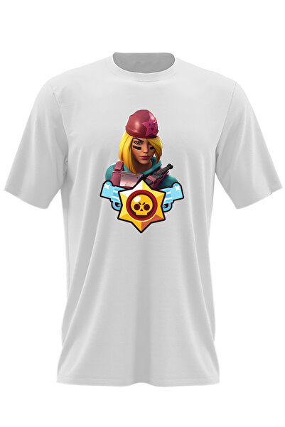 OEM Tricou barbati Skully Fortnite Brawl Stars