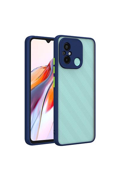 xemu غطاء حماية لهاتف Redmi 12C من Hux - أزرق داكن