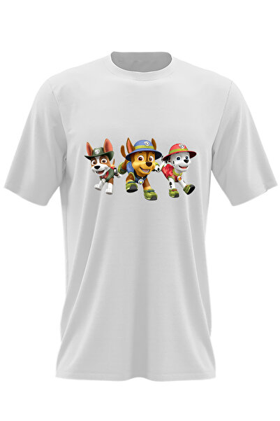 OEM Ανδρικό T-shirt Paw Patrol Rescue Pups Cartoons