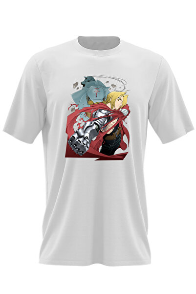 OEM Tricou barbati Fullmetal Alchemist Steampunk Fantasy