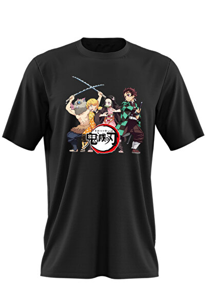 OEM Tricou barbati Demon Slayer All Gang Anime