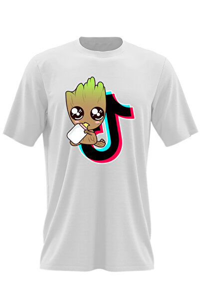 OEM Ανδρικό T-shirt Baby Groot Tik Tok Star Tiktok