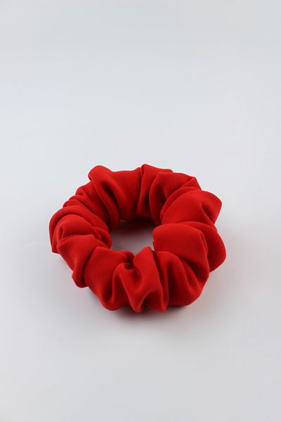 İLKYAZ Soft Fabric Rubber Buckle Bagel Buckle - Red