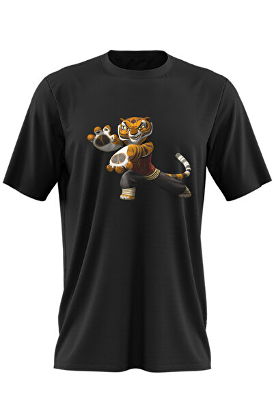 OEM Ανδρικό T-shirt Tigress Kung Fu Panda Courage
