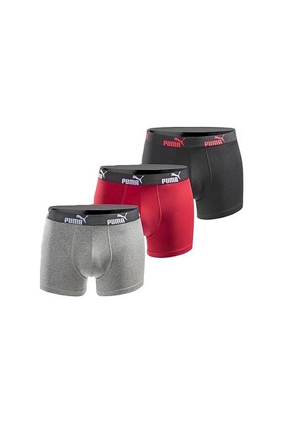 Puma Boxerky, 3 kusy, vícebarevné, pánské