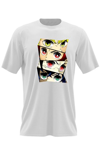 OEM Tricou barbati Kimetsu no Yaiba Blande Priviri Dark Anime