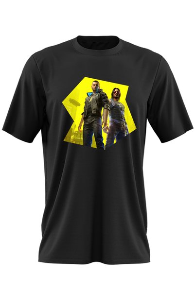 OEM Ανδρικό T-shirt Cyberpunk 2077 Night City California