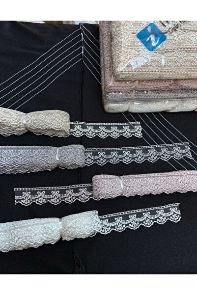 Butik Model 47 hayal tül üzeri Güpür 9 metre imza tekstil