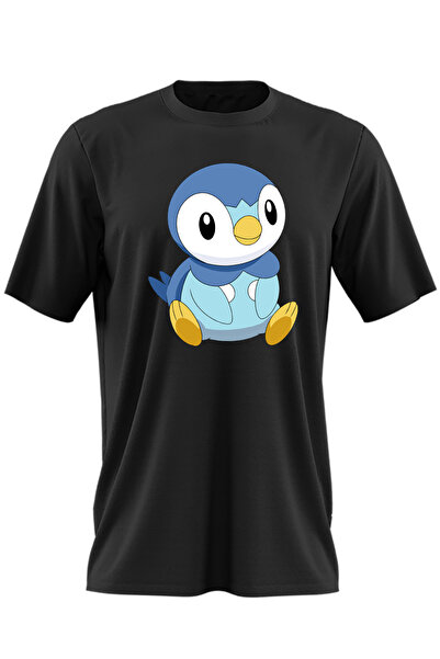 OEM Tricou barbati Pokemon Go Piplup Pinguin Plus Card