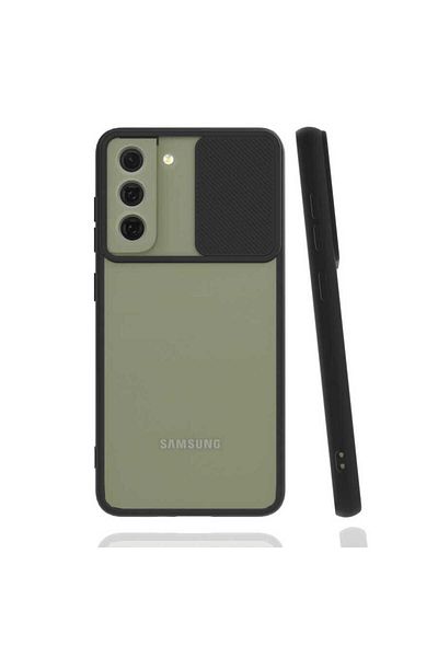 xemu حافظة LNSM-i متوافقة مع هاتف Galaxy S22 Plus - أسود