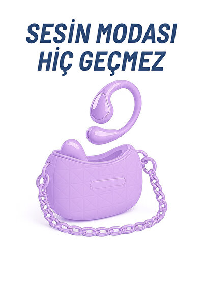 electroawm Çanta Şeklinde Kablosuz Kulaklık LED Göstergeli ANC Özellik 15 Dak...