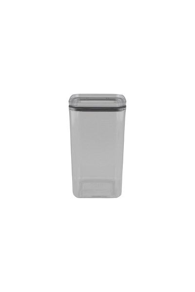 gogiva Food box, plastic, transparent, tall, versatile, for storing spices and food, 1.5L
