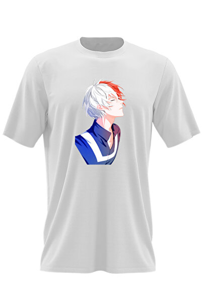 OEM Tricou barbati My Hero Academia Todoroki Anime Manga