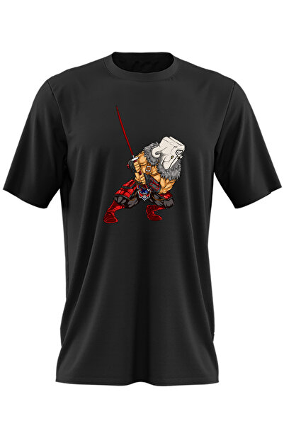 OEM Tricou barbati Dota 2 Juggernaut Hero Samurai Katana Dota2