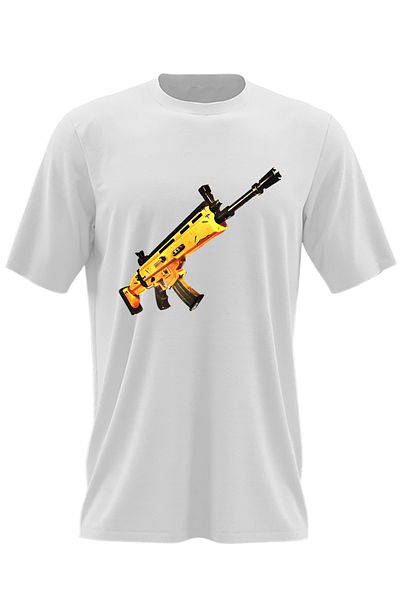 OEM Tricou barbati Scar Fortnite Battle Royale