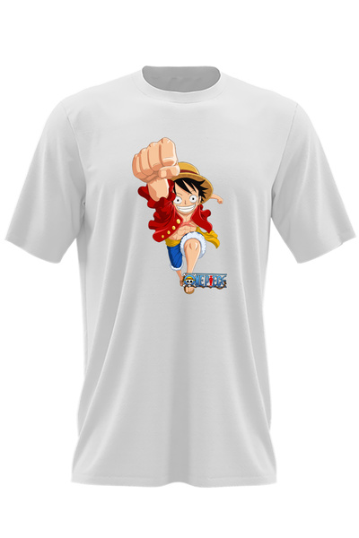 OEM Tricou barbati One Piece Monkey D Luffy Palarie Paie Anime
