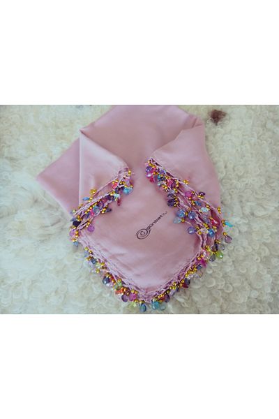 hoaryage Scris cu mărgele de piatră cu picături de cristal lucrat manual, tifon yemenit, eșarfă, broderie pe 4 margini
