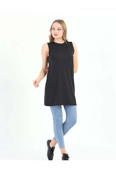 dgs look 2 Pack Black Zero Sleeve Undershirt Tunic