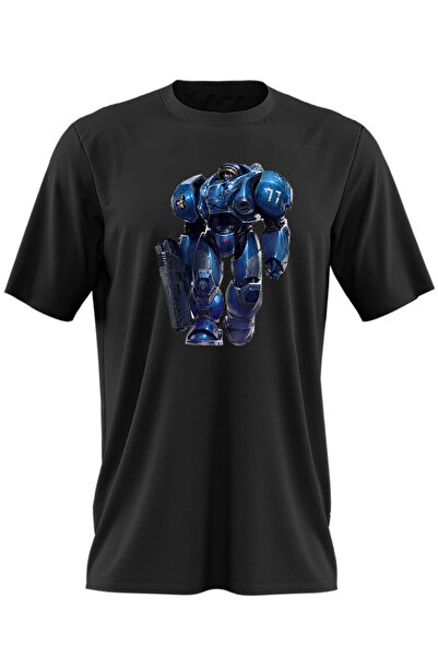 OEM Ανδρικό T-shirt StarCraft 2 Terran Unit Star Craft Game