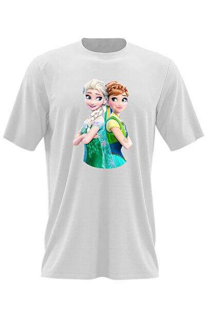 OEM Tricou barbati Disney Elsa Frozen Ana Artwork