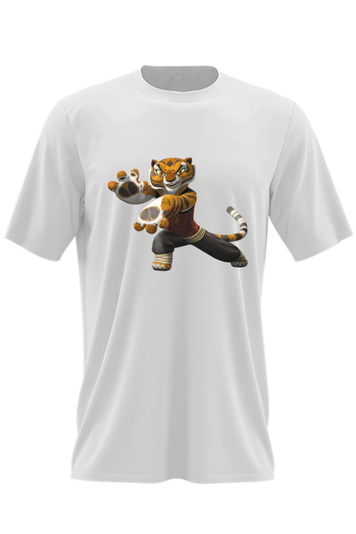 OEM Ανδρικό T-shirt Tigress Kung Fu Panda Courage