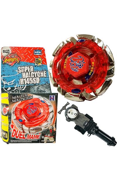 RAPIDITY Bb40 Beyblade Metal Fusion Dark Bull + 158-29 Gun