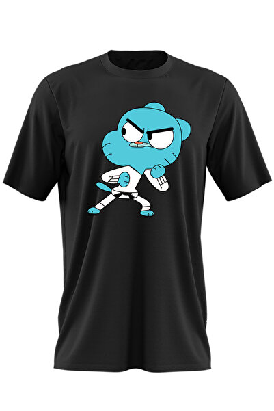 OEM Ανδρικό T-shirt The World of Gumball Karate Baby Martial Arts