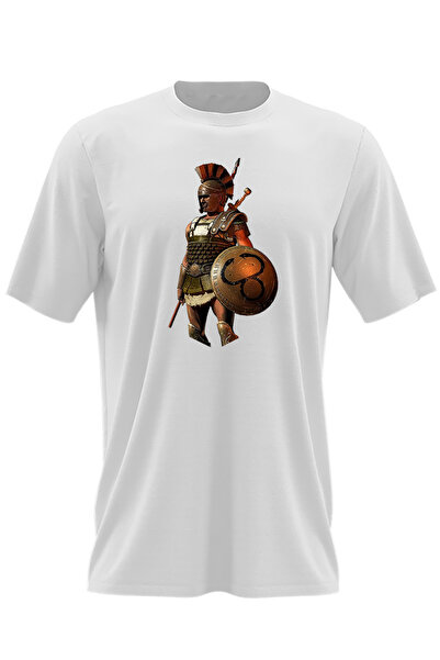 OEM Ανδρικό T-shirt Age of Empires Ancient Spartan Soldier
