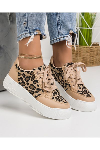 starlike Women's casual shoes khaki A148