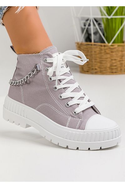 starlike Women's gray sneakers A152