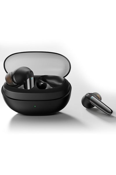 Joyroom Douszne słuchawki bezprzewodowe ENC Jbuds Series USB-C czarne