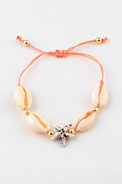 Sortie Aksesuar Colorful Starfish Patterned Seashell Figured Length Adjustabl...