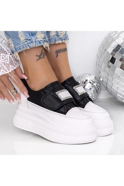 mei Pantofi Sport Dama cu Platforma 3AL6 Negru