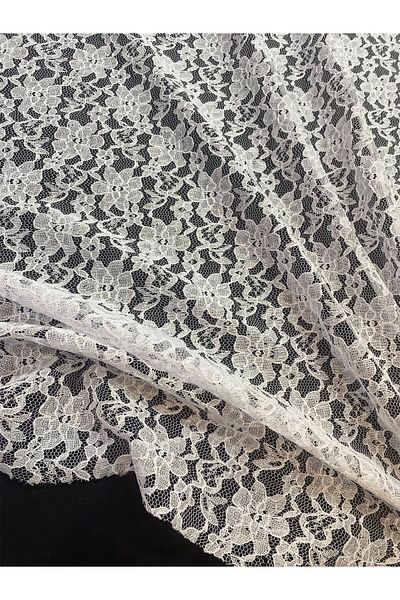 Yiğit Kumaş White Lace Fabric