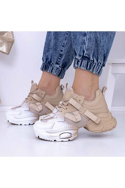 mei Women's Sports Shoes 3B38 Khaki
