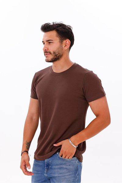 yakamor Men's Doubleface T-Shirt