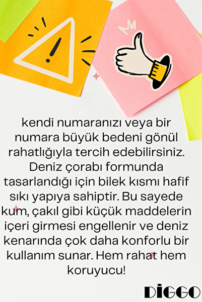 DİGGO Non-Slip Sole Sea Pool Beach Shoes