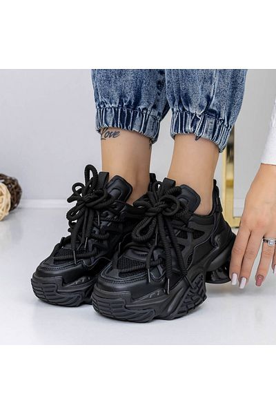 mei Pantofi Sport Dama 3WL137 Negru
