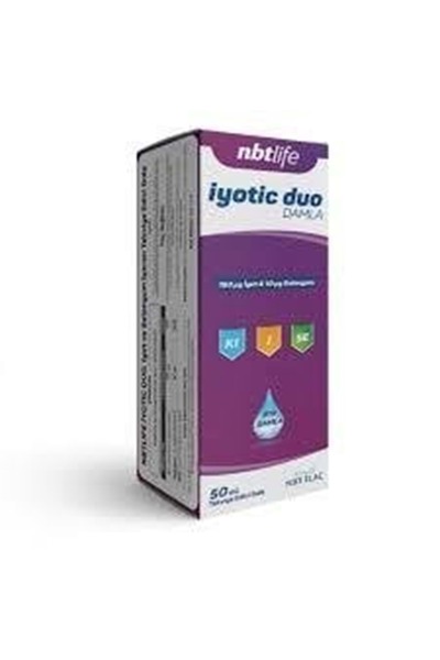 Nbt İlaç Nbtlife iyotic duo drops 50 ml