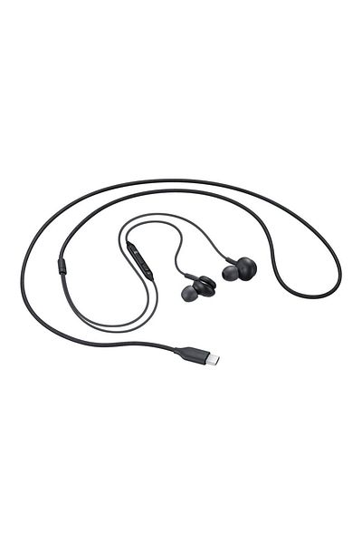 Samsung Przewodowe słuchawki dokanałowe AKG złącze USB-C czarny