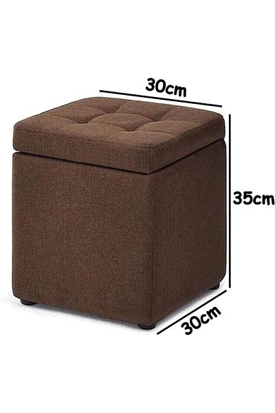 Generic FFD Ottoman Storage Foot Stool - Multifunction Bench Seat With Footrest and Toy Box - Shoe Ch