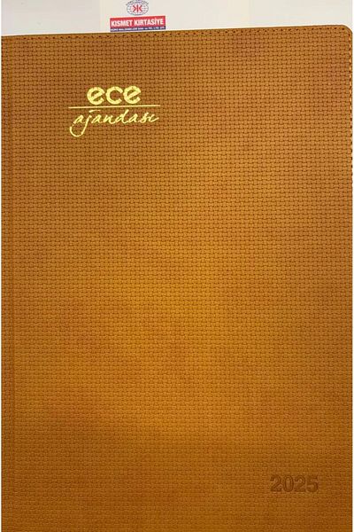Ece Ajanda ФОНТАН С ДНЕВЕН РЕД 19,5X28 СЕДМИЧЕН ДНЕВЕН РЕД 2025