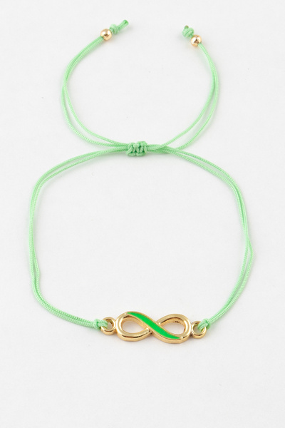 Sortie Aksesuar Infinity figured adjustable length rope bracelet