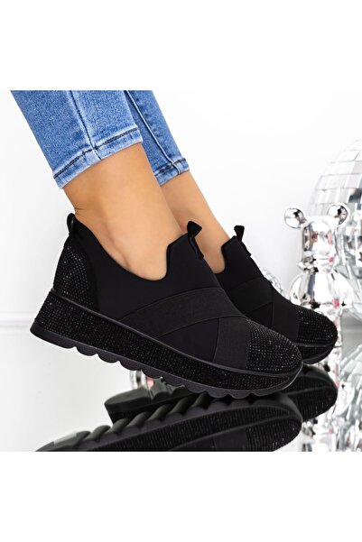 mei Pantofi Sport Dama 3KMD16 Negru
