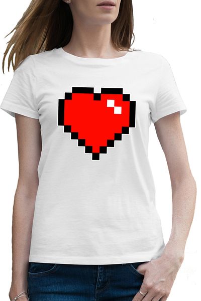 OEM Tricou femei Minecraft Heart